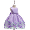 Small princess costume, children's dress, European style, tulle