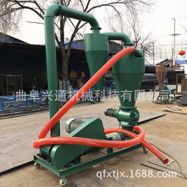 长距离自吸式麦子 玉米装车入罐气力吸粮机 粉料自动装罐输送机