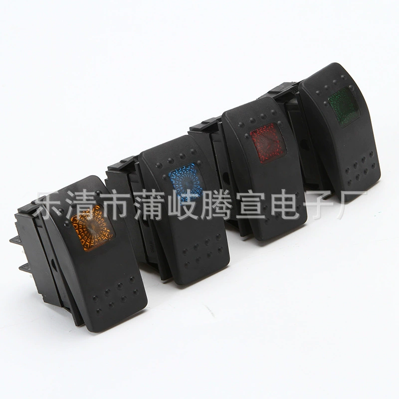 Заводская поставка яхты переключатель модификации автомобиля/кулисный переключатель типа лодки фара 12 В 20А водонепроницаемый