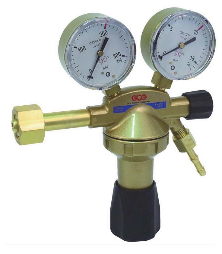 GCE 捷仪 钢瓶减压器 DIN Control 氦气 氩气 CO2保护气  200bar