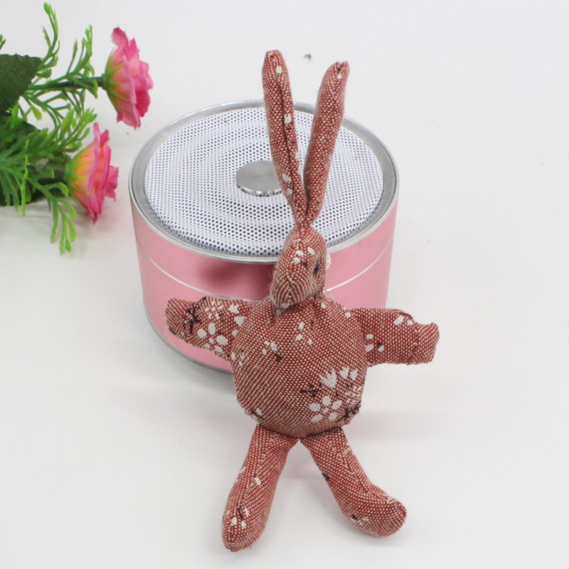 Floral denim iron powder