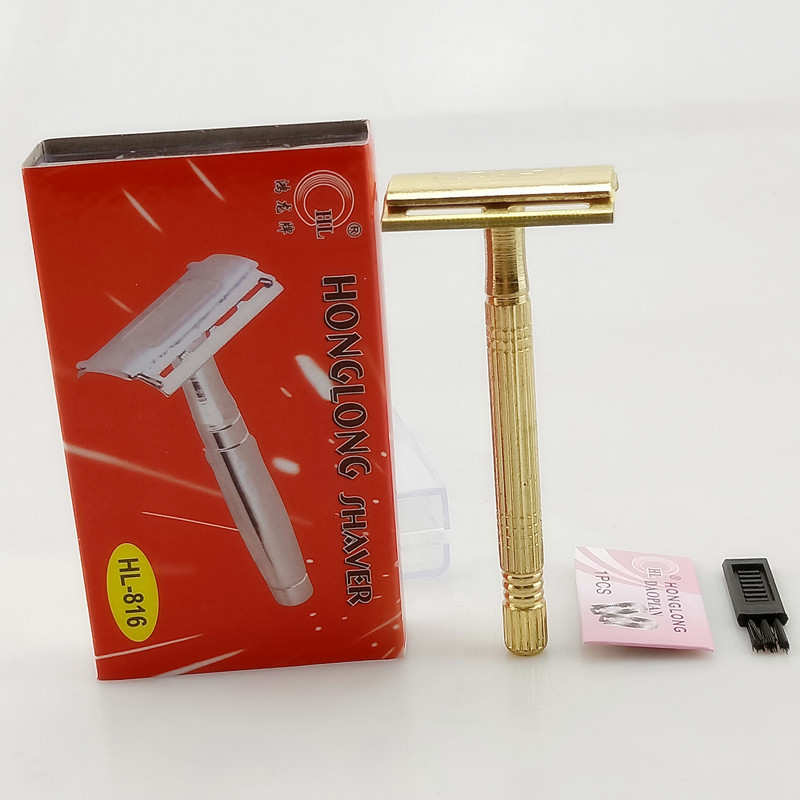 816 metal razor hair remover simple razor razor manual razor Holder