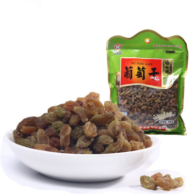 新货新疆特产绿葡萄干精选无核吐鲁番葡萄干休闲食品批发500g/袋