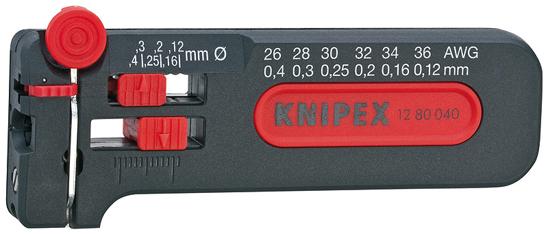 德国 KNIPEX 凯尼派克 12 80 040 SB 迷你剥线钳