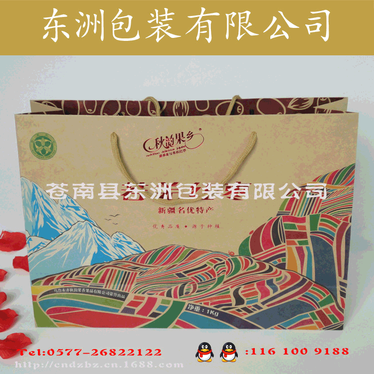 【东洲包装】专业定制 彩印厂家 包装纸袋 纸袋 纸袋定做