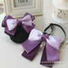 Hair mesh with bow, bow tie, set, Korean style