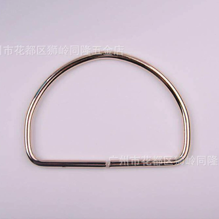 Прямые продажи с фабрики, высококачественная внутренняя классика, большая D-пряжка 100 мм, готовая поставка, большая ручка D-пряжки, фурнитура для багажа с покрытием