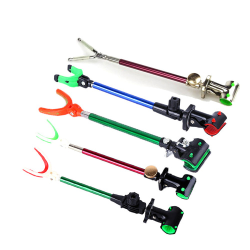 Metal rear hanging rod holder, anti-fall fishing rod holder, fishing gear stand, fishing gear fishing accessories