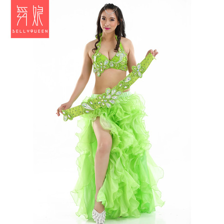 879 # Bộ múa bụng, Trang phục biểu diễn múa bụng, Bộ trang phục múa bụng Váy múa bụng