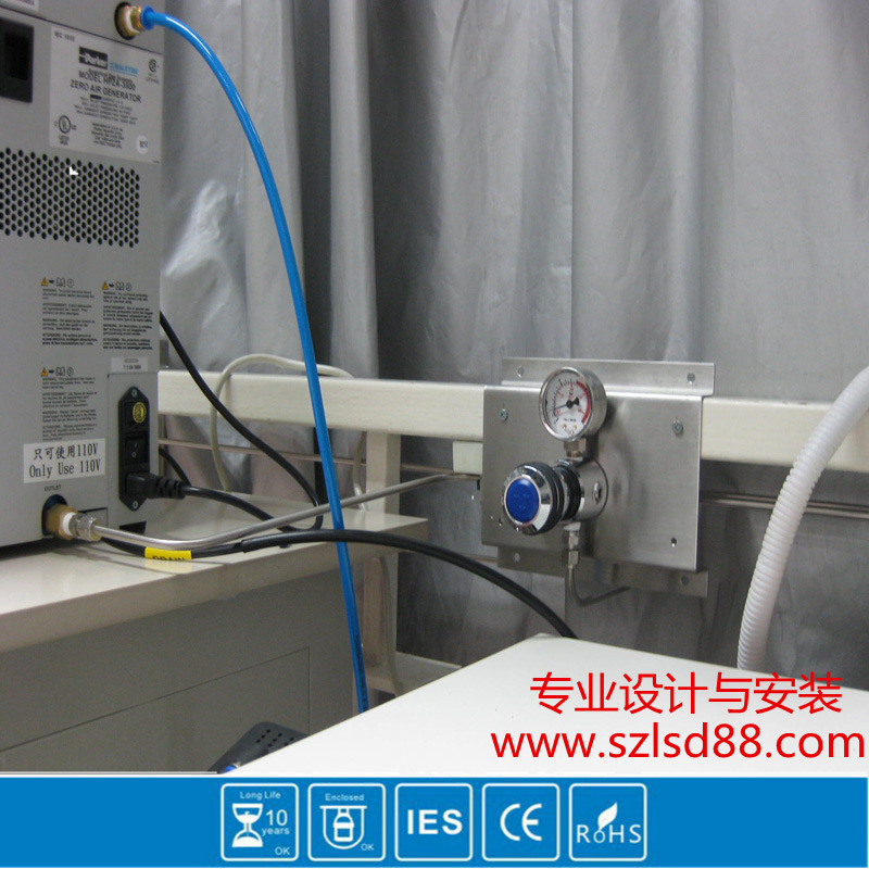 Design and installation of industrial cooling water return pipe, stainless steel drainage pipe, argo