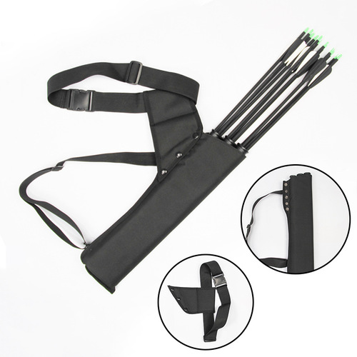 Bow equipment quiver arrow bag arrow pot arrow tube three-tube quiver arrow bag back carry quiver