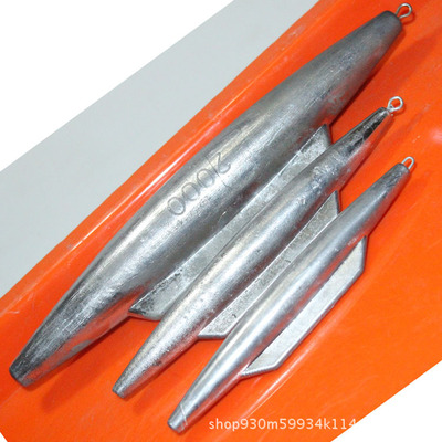Lead in fishing and diving Drop With ring Stainless steel hook Fishing balance Shark fin goods in stock