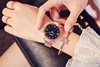 Strong magnet, watch, fashionable trend brand starry sky, quartz watches, Korean style, simple and elegant design, internet celebrity