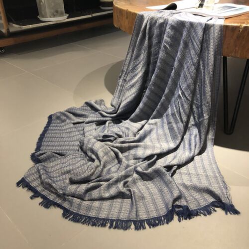 Spring and Autumn New Literary Cotton and Linen Scarf for Women Solid Color Cross-border International Trade Scarf for Men and Women Head Scarf
