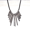 Sweater, clothing, summer accessory, short necklace, chain for key bag , 2020, wholesale