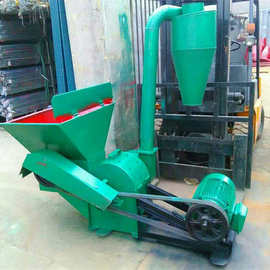 小型家用养猪设备鲜红薯地瓜干粉碎机  高效锺玉米饲料粉碎机图片