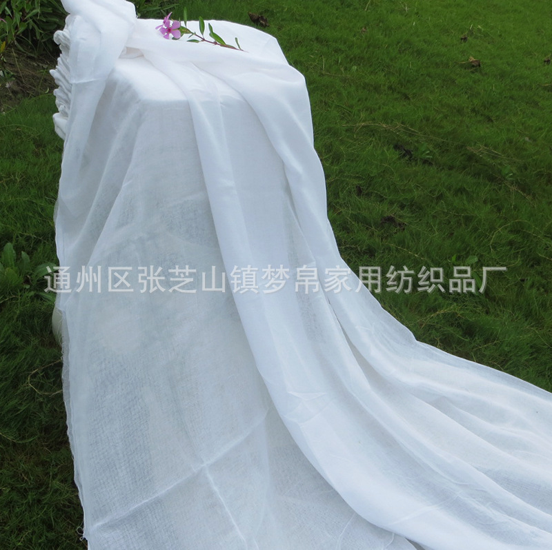 廠家直銷全棉加密紗布套 包棉絮棉花胎蠶絲被內膽套 密度：40*40