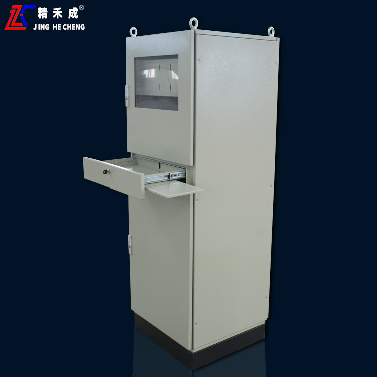 精禾成牌工业PC电脑柜车间操作柜PLC控制箱电脑控制柜成套可预定-阿里巴巴