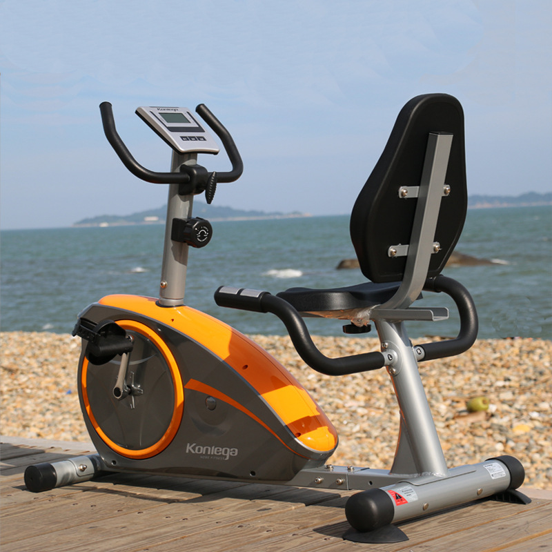 8601R Magnetic control home horizontal exercise bike for the elderly bicycle trainer lazy bike silent aerobic 3