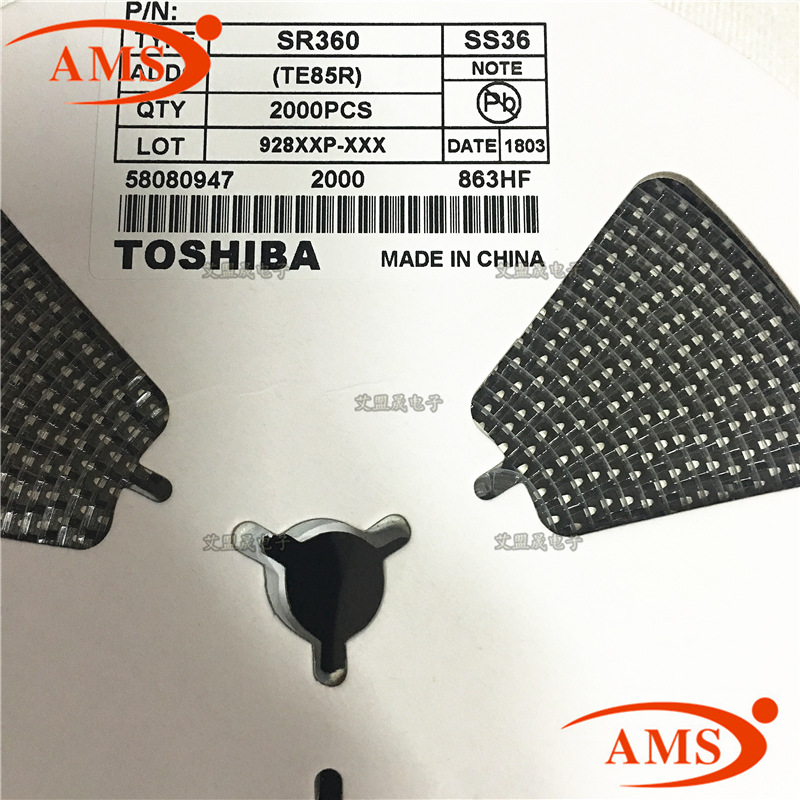 SR360/SS36 3A 60V SMC DO-214AC 贴片肖特基二极管  全新现货