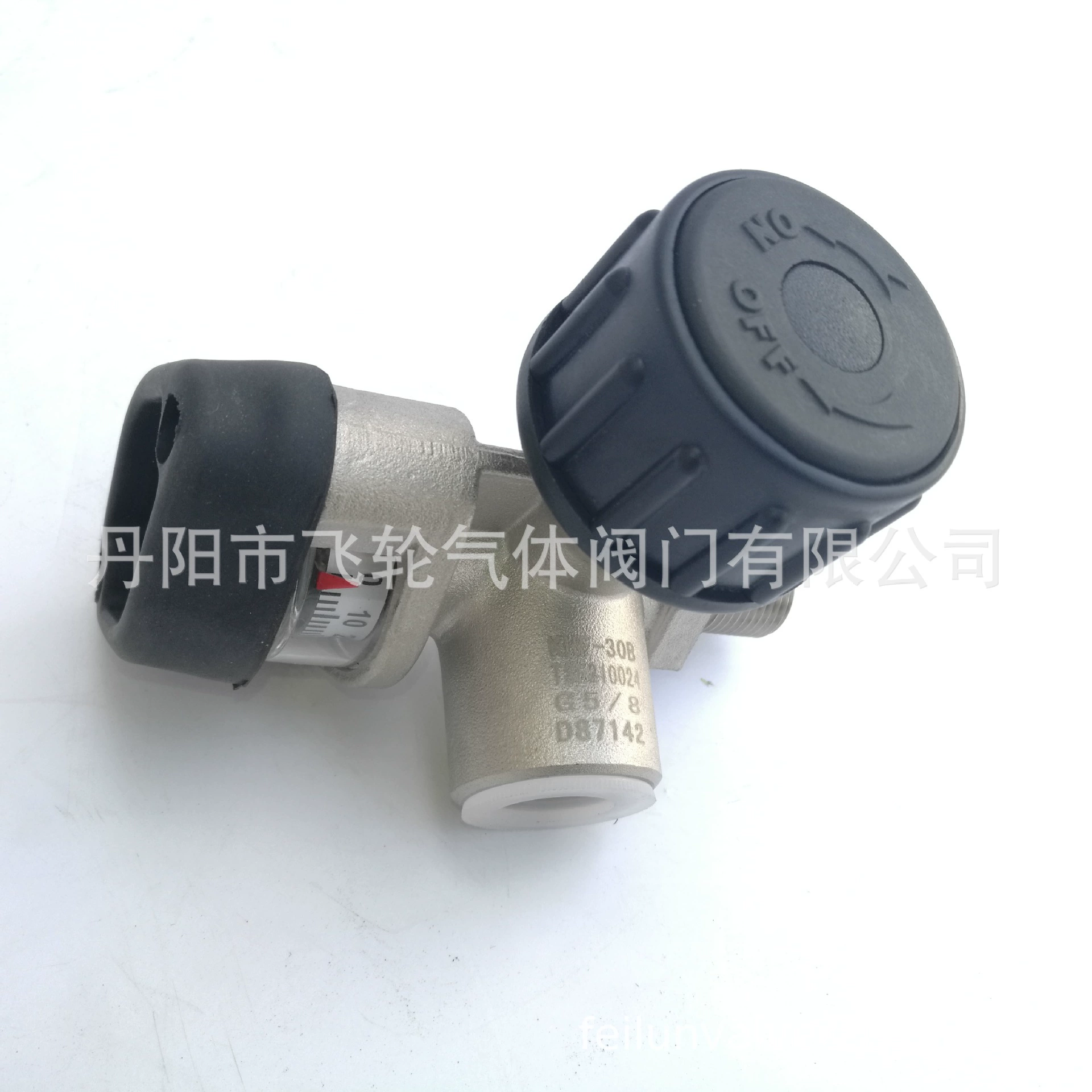 Пустой клапан бутылки вызова (анти-самоблокирующийся, с манометром) KHF-30B