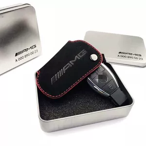 Suitable for Mercedes-Benz key case Mercedes-Benz carbon fiber key Case Key set