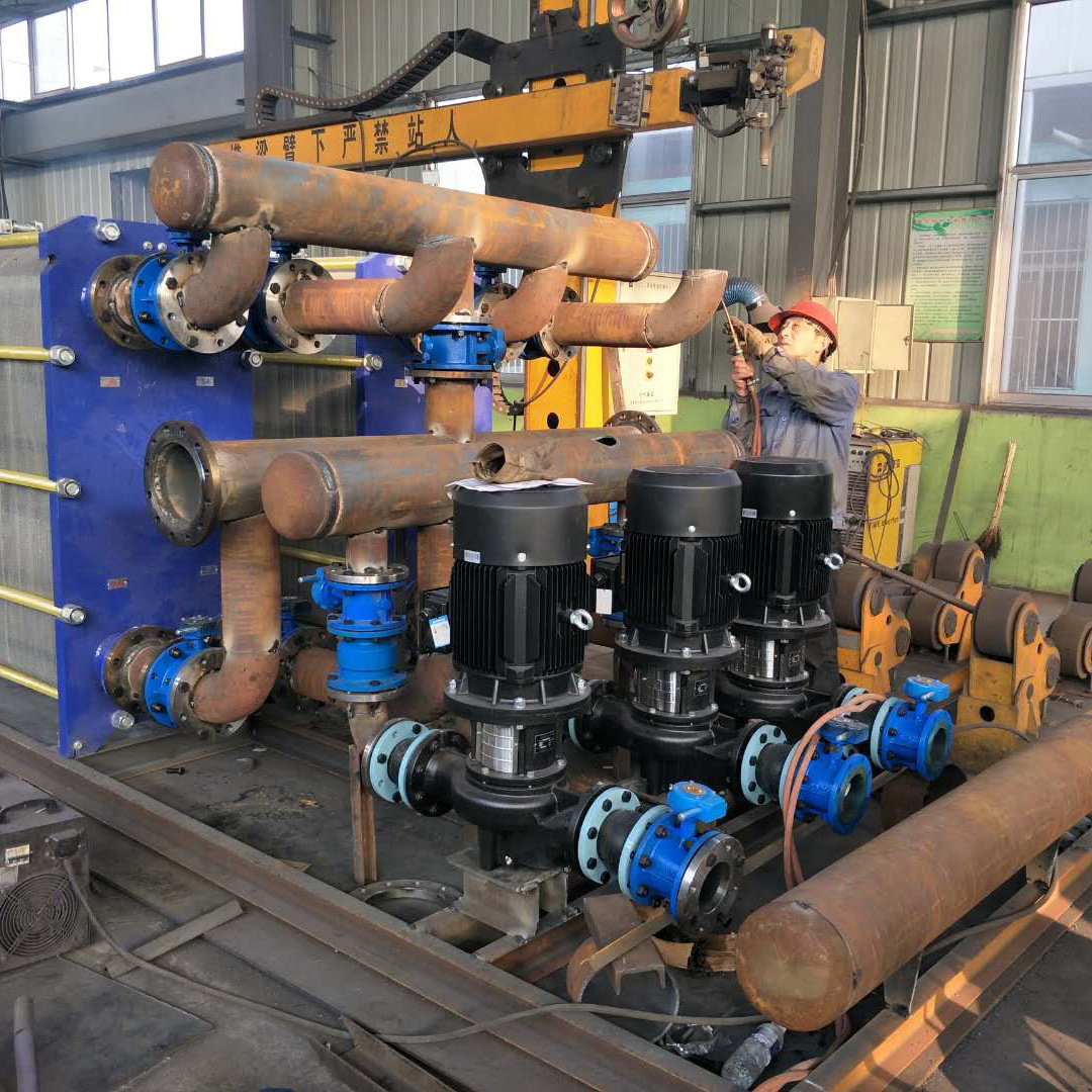 换热机组小区集中供暖地暖蓄热式换热机组整体式换热机组成套设备