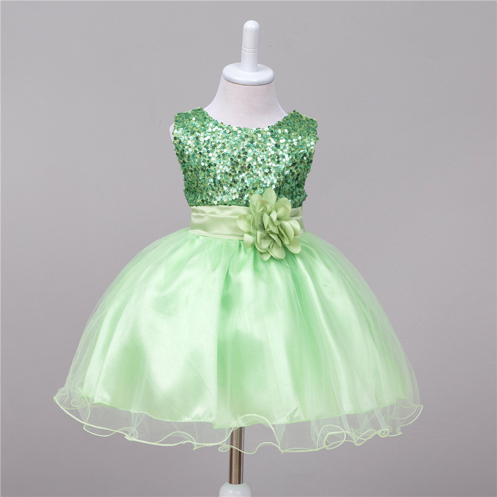 Enfants Chemise De Fille Robe Enfants Princesse Robe Pettiskirt Bébé Jupe De Soirée De Performance Robe Catwalk display picture 24