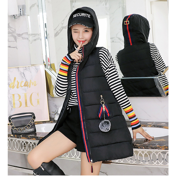 Gilet femme en Mélange de coton - Ref 3316385 Image 12