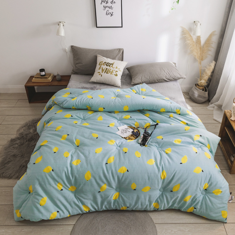new pattern Autumn and winter thickening keep warm Cotton The quilt core comfortable pure cotton Winter quilt student dormitory quilt On behalf of Best Sellers