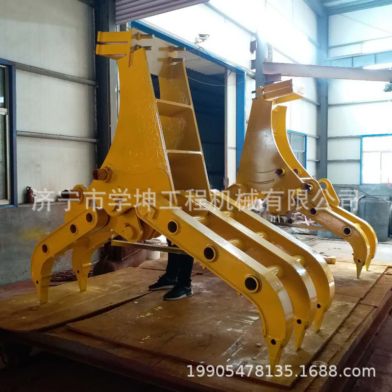 20吨挖机废钢抓 机械抓钢机 机械夹木器