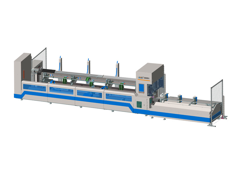 迅雷激光切割机 全自动上下料激光切管机 QL-FCT6014A