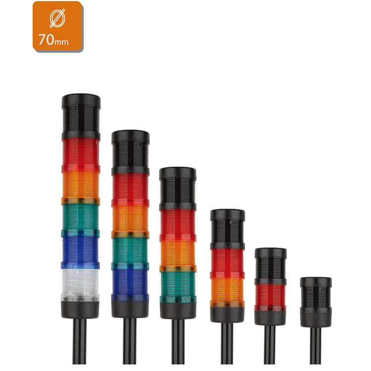 可拆卸组合式信号灯多层式设备指示灯LED警示灯 报警灯QZ70-1栖凤