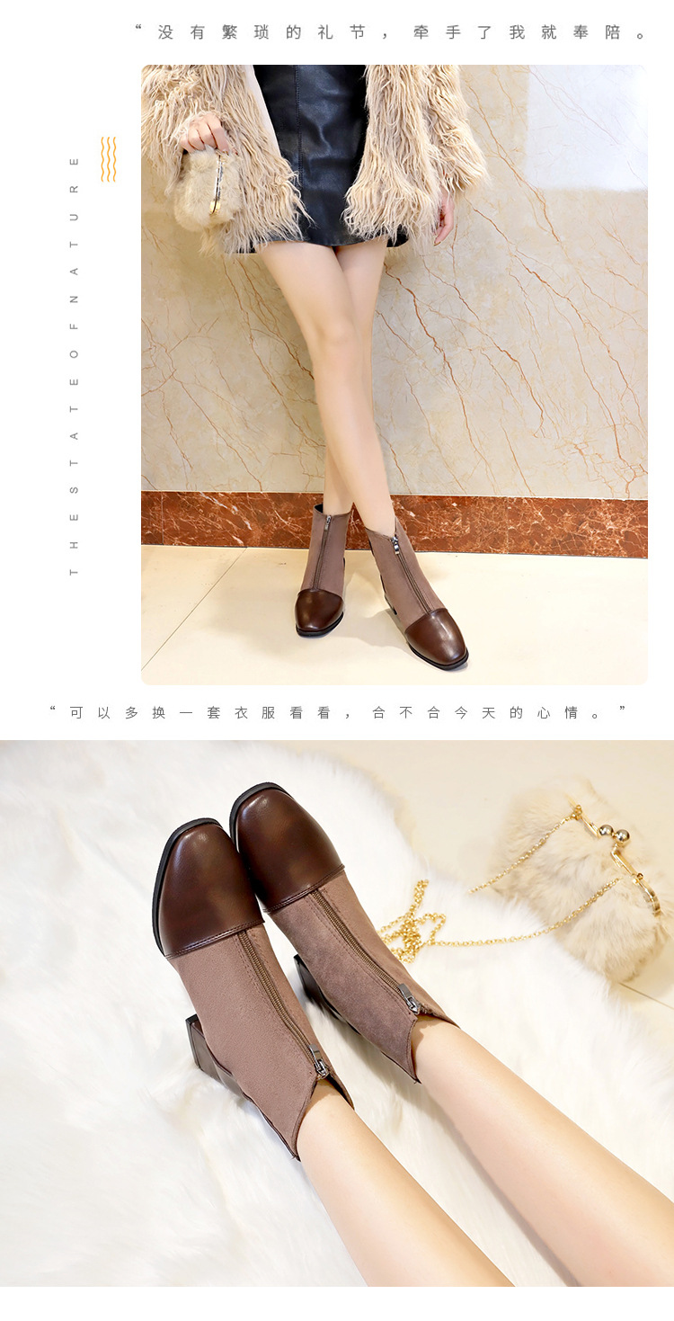 Bottes femme en Daim - Ref 3354991 Image 21