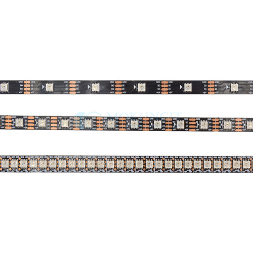 WS2813 LED Strip Light, Breakpoint Continuation, 5050 RGB SMD 30 60 144 Lights Colorful Digital Strip Light 