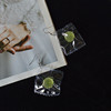 Festive earrings, Korean style, simple and elegant design, internet celebrity