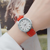 Fresh universal waterproof trend fashionable watch for leisure, Korean style, simple and elegant design