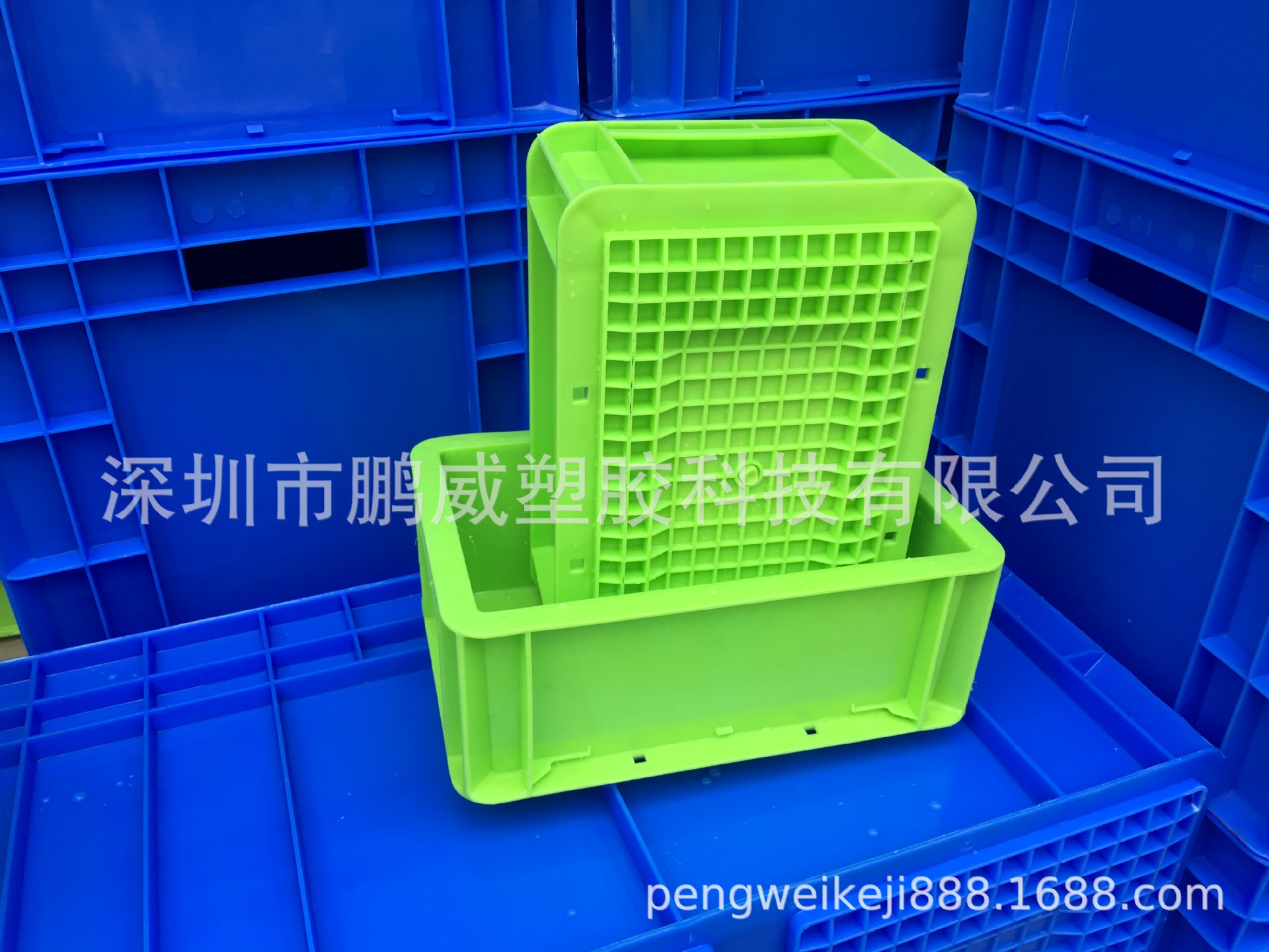 供应北京绿色2311#EU箱 环保级汽配EU箱 可定制颜色EU箱 零件EU箱