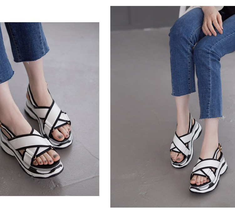 Chaussures été pour femme en Caoutchouc - Ref 3346083 Image 17