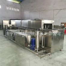 厂家供应通过式全自动超声波清洗机 玻璃器皿批量清洗机