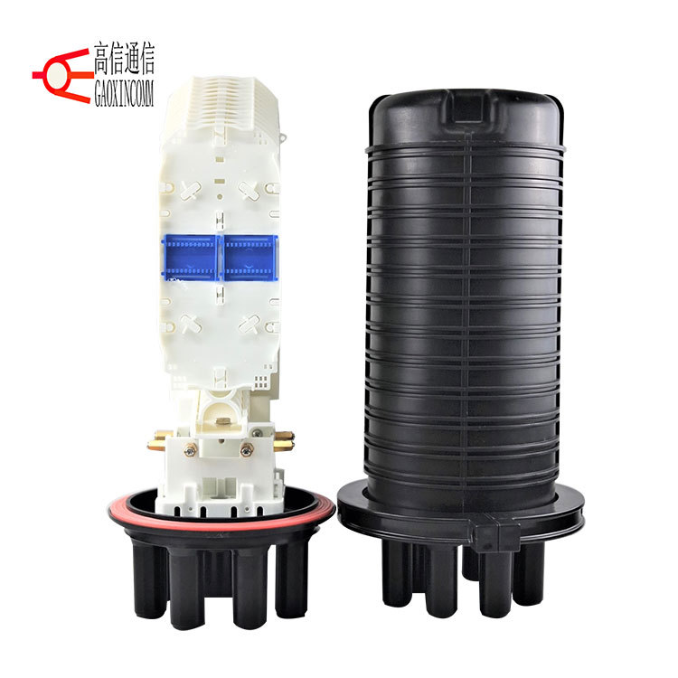 288芯帽式光缆接头盒单芯束状热缩式密封DR05A-7口光缆接头盒批发