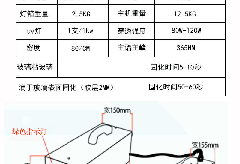 紫外线uv固化机_紫外线uv固化机uv材料光固机简易uv