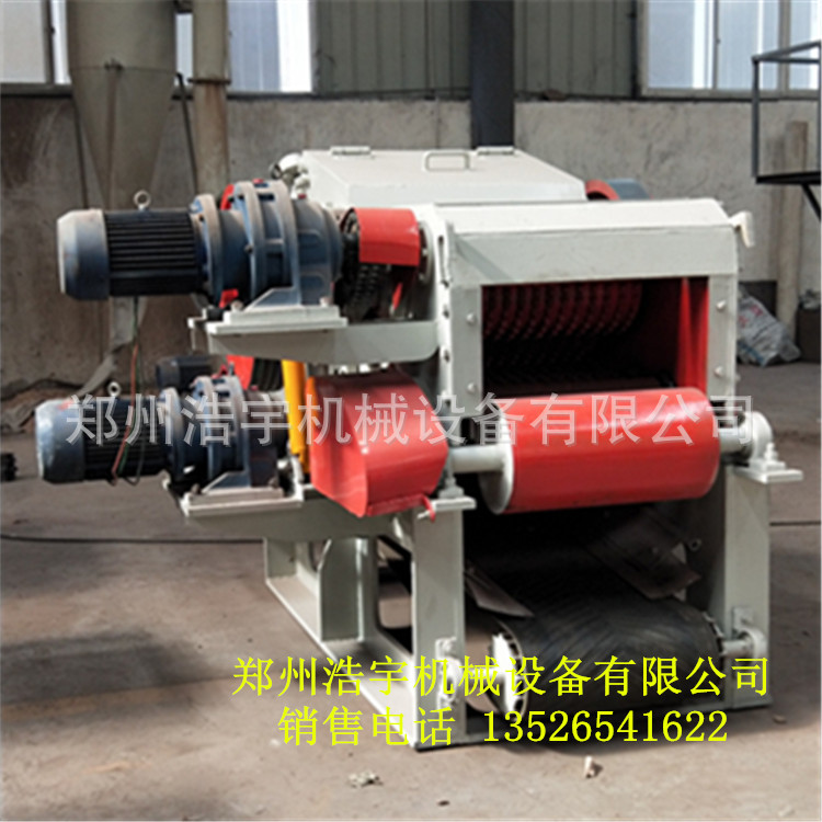 郑州浩宇机械木皮切片机 板皮切片机 鼓式木材切片机