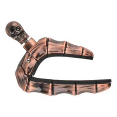 Zinc alloy ghost shaped skull folk guitar electric guitar pitch changer tuning wood guitar personalized capo