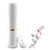 Diamond love fully automatic telescopic plug -in artillery machine vibration stick female masturbation masturbation heating simulation dildo sex supplies