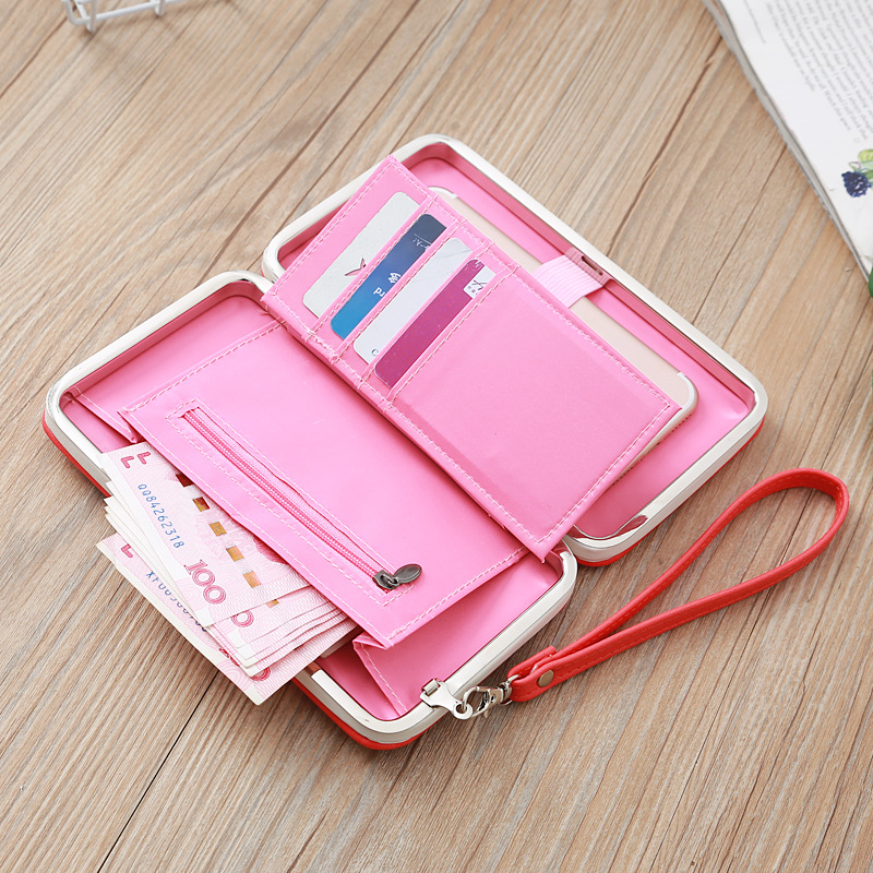 Fashion Long Multifunctional Embroidered Portable Wallet Wholesale display picture 7