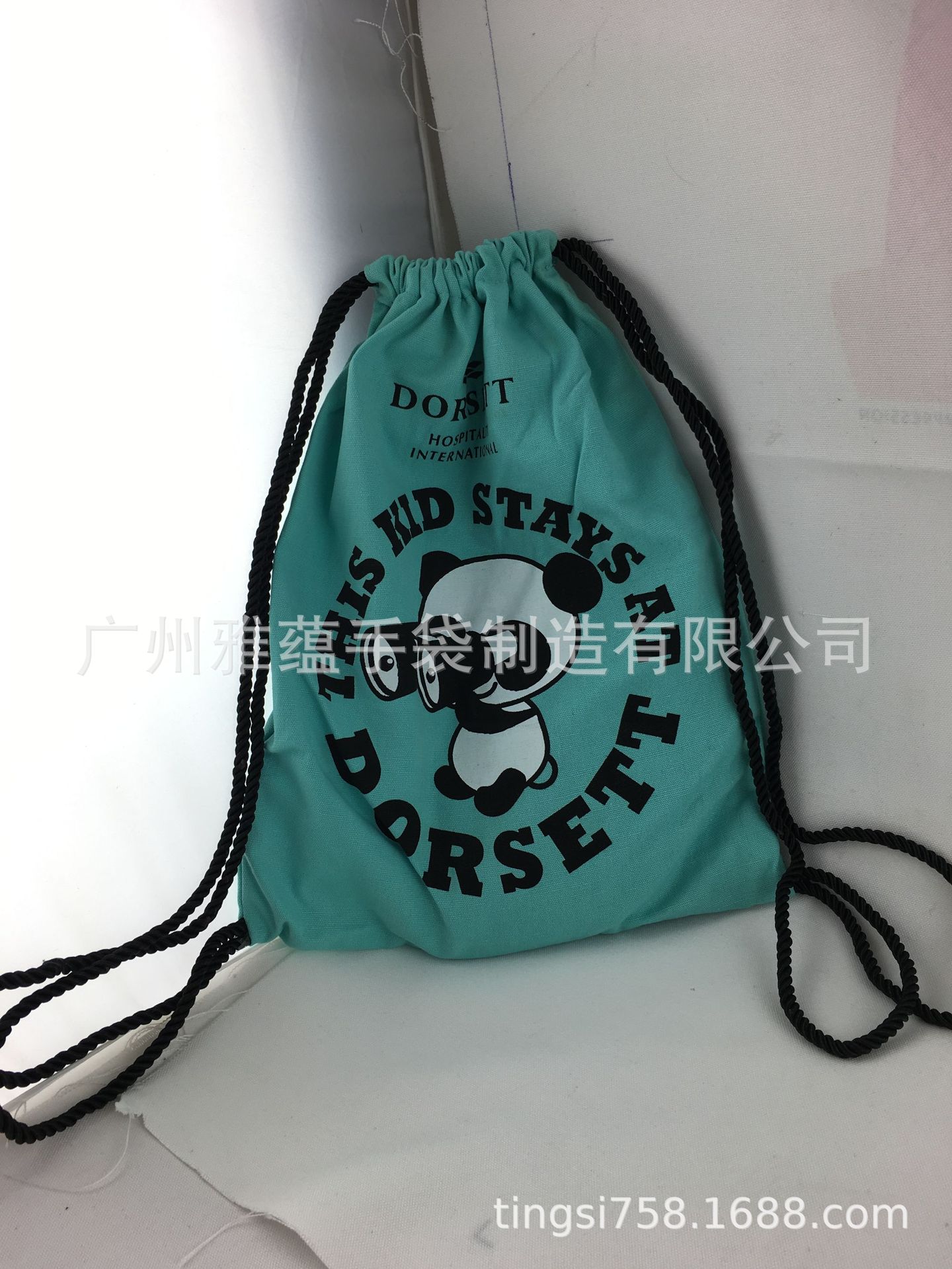 专业生产订制拉绳袋 棉布束口拉绳袋 棉布拉绳袋厂 抽绳后背袋厂