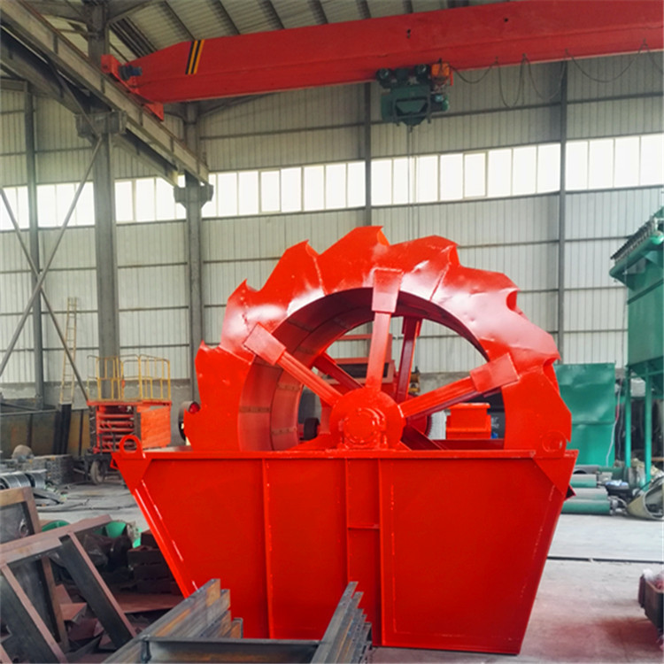 供应小型洗砂机 砂石细砂设备 轮式洗砂机 叶轮式水力洗砂机