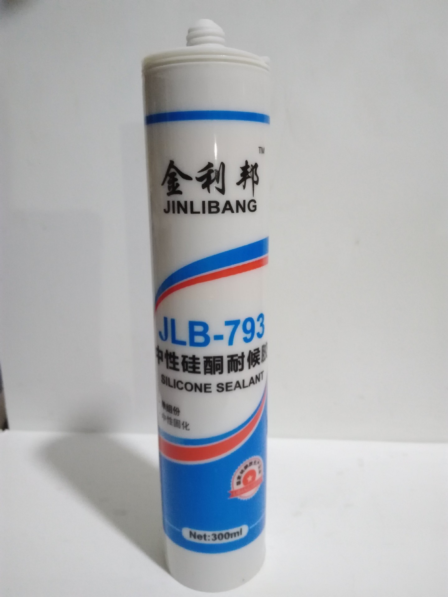 包邮厨卫玻璃胶 防水防霉 300ml瓷白透明黑灰色密封胶