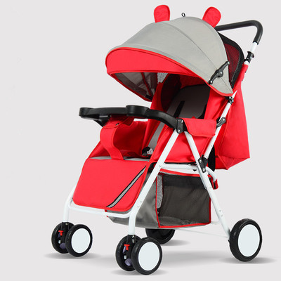 new pattern Strollers fold Buggy Child children The four round baby wheelbarrow wholesale